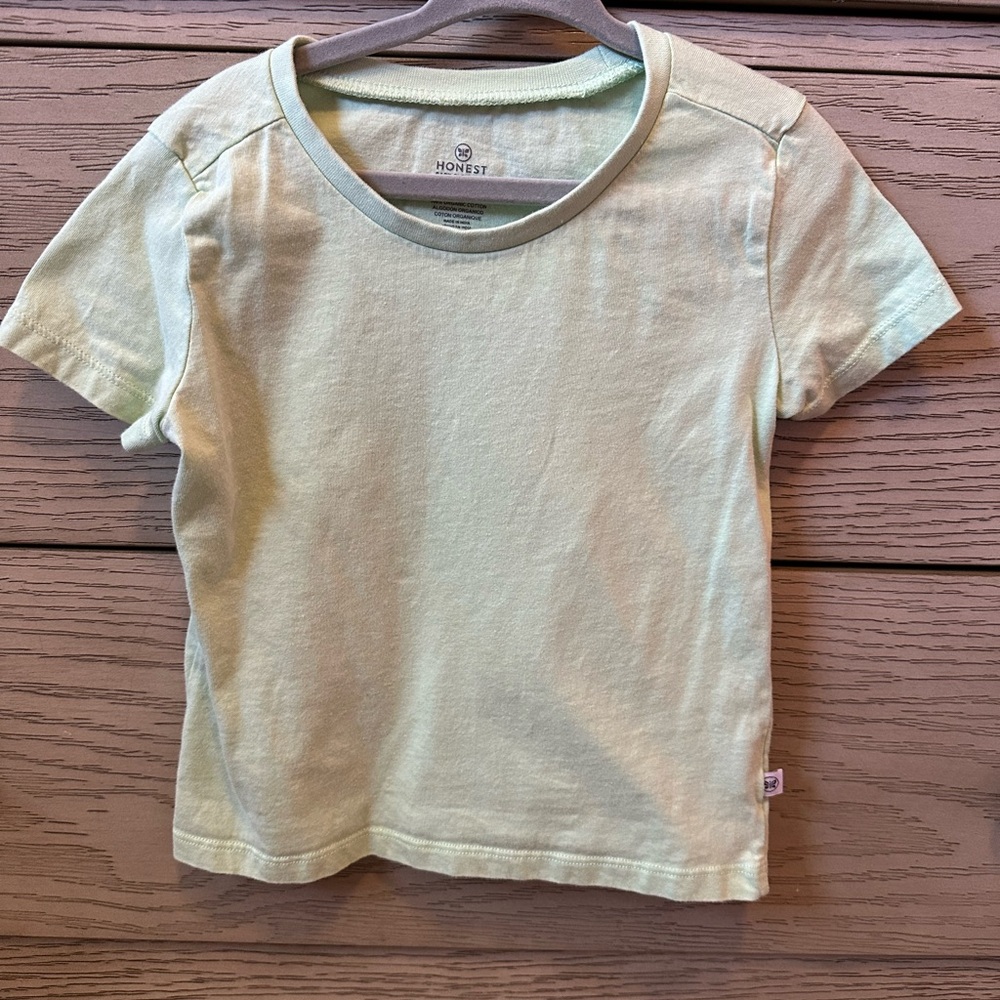 Honest Light Mint Short Sleeve Kids Tee